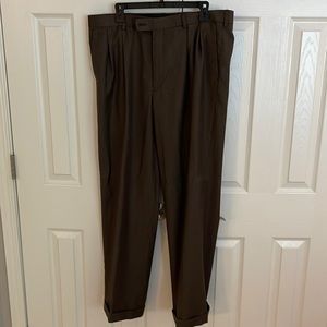 Dress pants brown in color size 38w x 32L